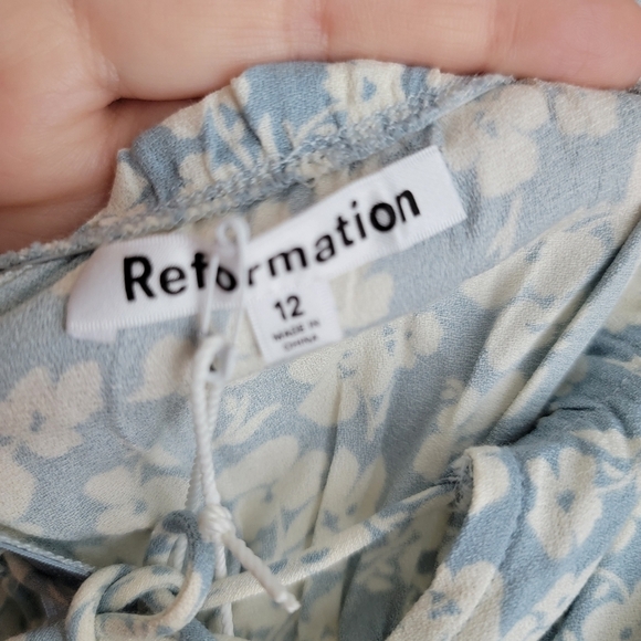 Reformation Cortese Top in Sofie size 12 NWT - Picture 7 of 11